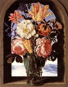 BOSSCHAERT, Ambrosius the Elder Bouquet of Flowers Sweden oil painting artist